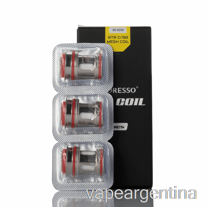 Bobinas De Repuesto Vaporesso Gtr Bobinas De Malla De 0.15ohm Vape Argentina